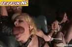 Heerlijk opwindende en kinky gangbang party