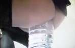 Anaal penetratie met een fles