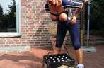 Bondage,dikke tieten en bier!!